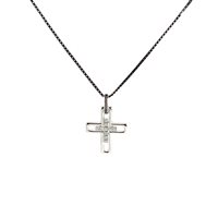 Collier Recarlo Homme in Or Diamante 0.10 Ct 14031660 - 14031660